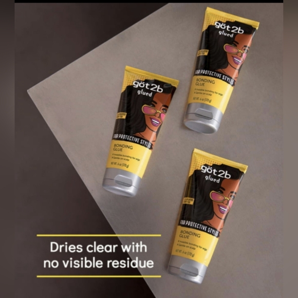 göt2b Glued Bonding Glue, For Protective styles, Gentle on Scalp, Wig Glue 6 oz - Picture 4 of 8
